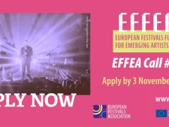European Festivals Association: European Festivals Fund for Emerging Artists #5 Deadline: 3 November 2026