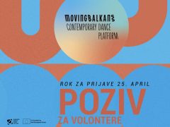 Otvoren poziv za volontere na Festivalu savremenog plesa Moving Balkans Showcase